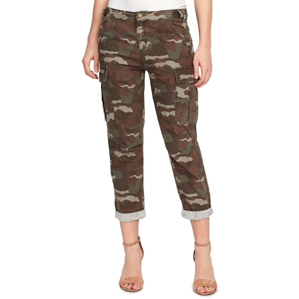 juniors camo cargo pants