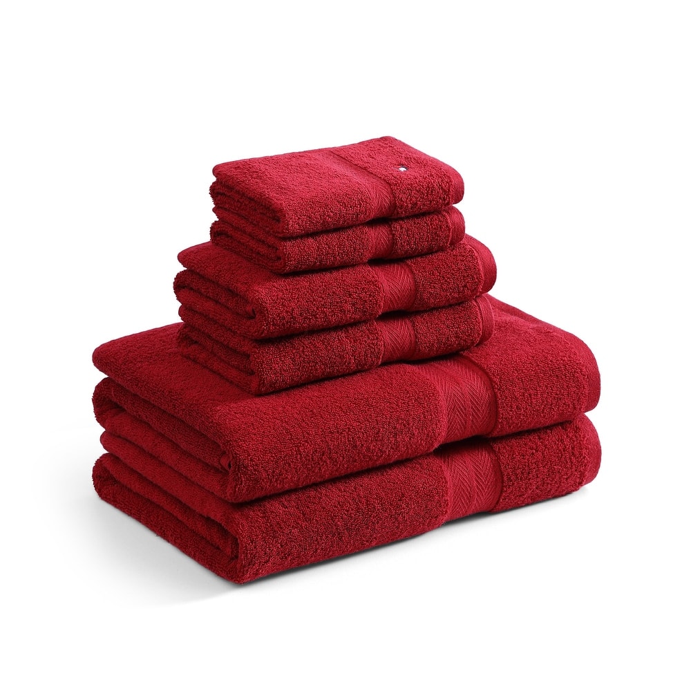 Tommy Hilfiger Modern American Cotton 6 Piece Towel Set - 6 Piece