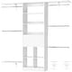 preview thumbnail 18 of 25, Closet Organizer with Wooden Drawers & Cube, 5FT Adjustable Closet System for Nursery & Kid's Room