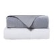 preview thumbnail 2 of 16, DreamLab Crystal 15lb Reversible Cooling Weighted Blanket with Removable Cover