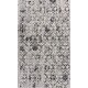 preview thumbnail 6 of 4, LR Home Carved Transitional Damask Polyester Area Rug, Cream and Gray 1'10" x 3'