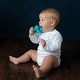 preview thumbnail 6 of 6, Jet by The Clever Baby Teether & Dispenser Duo - Blue