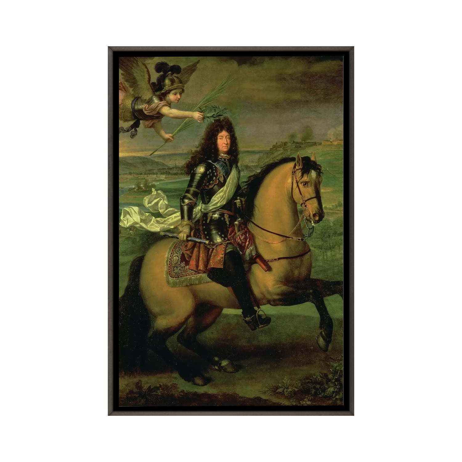 Equestrian Portrait of Louis XIV by MIGNARD, Pierre