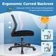 preview thumbnail 42 of 41, Height-adjustable Ergonomic Kids Desk Chair with Universal Casters-Blue