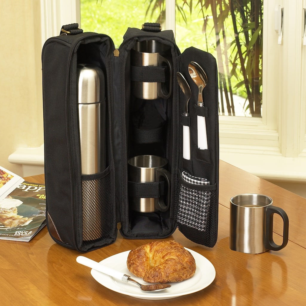 Picnic at Ascot Equipped 2-Person Coffee/Tea Tote