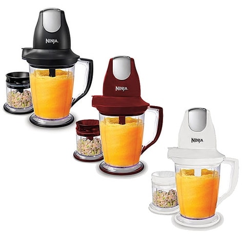 Ninja QB1000 Master Prep 450W Anti Spill Pulse Blender (Certified Refurbished)
