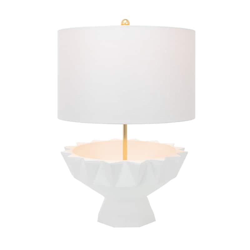 Kubrick Table Lamp with Linen Lamp Shade