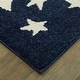 preview thumbnail 15 of 14, Mod-Tod Stars Border Kids Area Rug