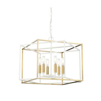 Millennium Lighting 22609 Lowe 6 Light 22" Wide Taper Candle Pendant