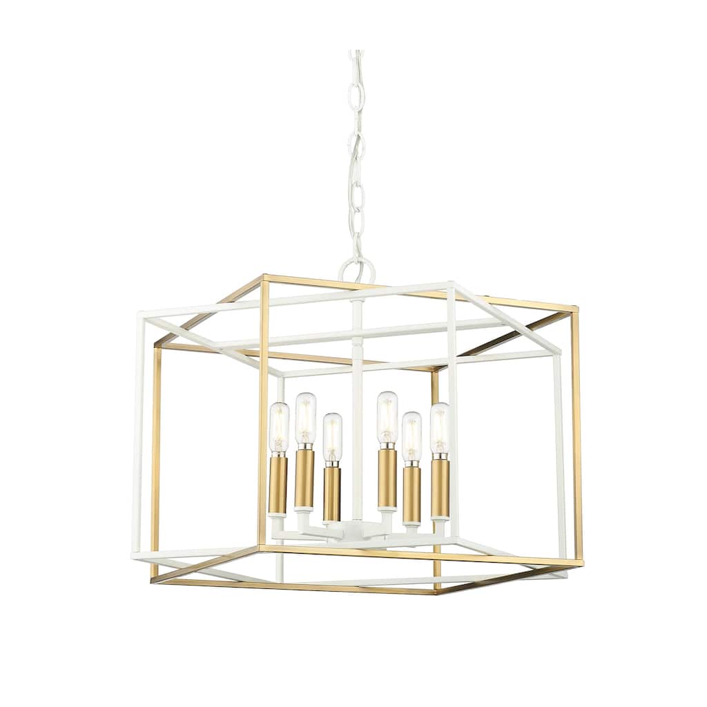 Millennium Lighting 22609 Lowe 6 Light 22" Wide Taper Candle Pendant