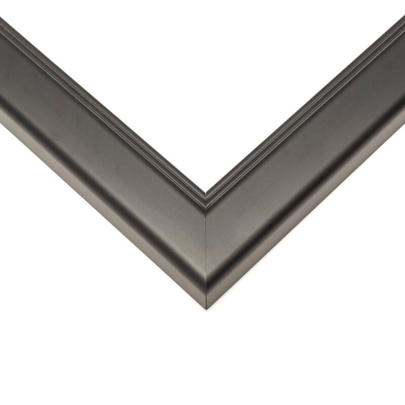 23x33 - 23 x 33 Contemporary Black Solid Wood Frame with UV Framer's