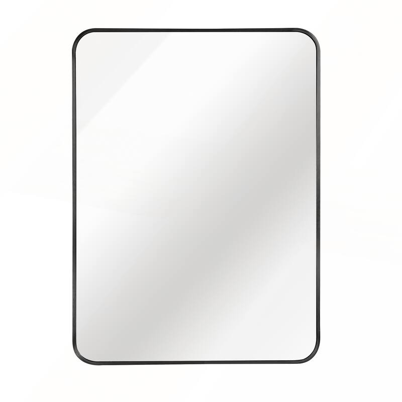24x36 Inch Metal Framed Rectangular Bathrrom Mirror