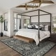 preview thumbnail 6 of 12, Gertmenian Crystal Print Washable Digital Printed Flat Pile Polyester Slip Resistant Area Rug Collection