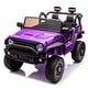preview thumbnail 2 of 98, 24V Ride-On Car with Double Seat Bluetooth Remote Control MP3 Player and LED Lights
