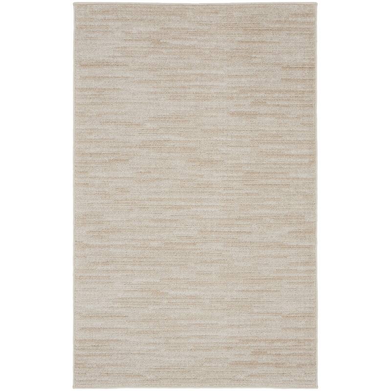 HomeRoots Contemporary Rectangle Outdoor Rug - 3' x 5'