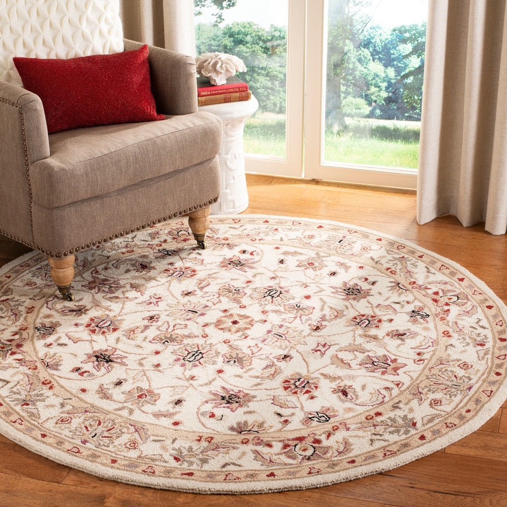 SAFAVIEH Handmade Chelsea Kolja French Country Wool Rug