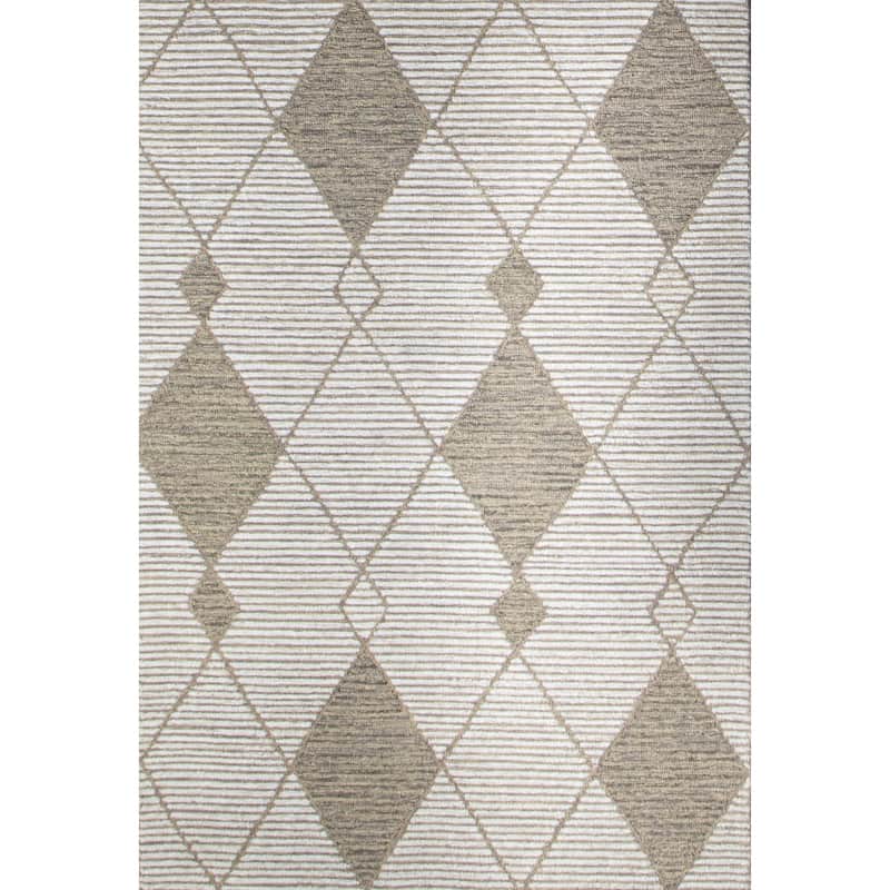 Bashian Ivory & Spruce Transitional Area Rug