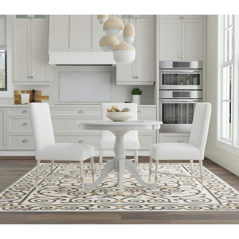 Carolina Living Fairview 36" Round Pedestal Dining Table