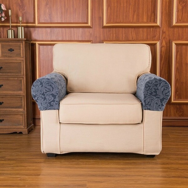 Subrtex Armrest Cover Jacquard Damask Slipcover Furniture Protector Bed Bath Beyond 32579608