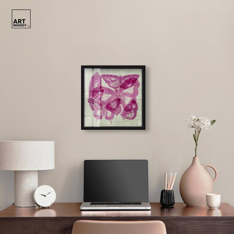 Fluttering Wings Shadowbox by Art Remedy