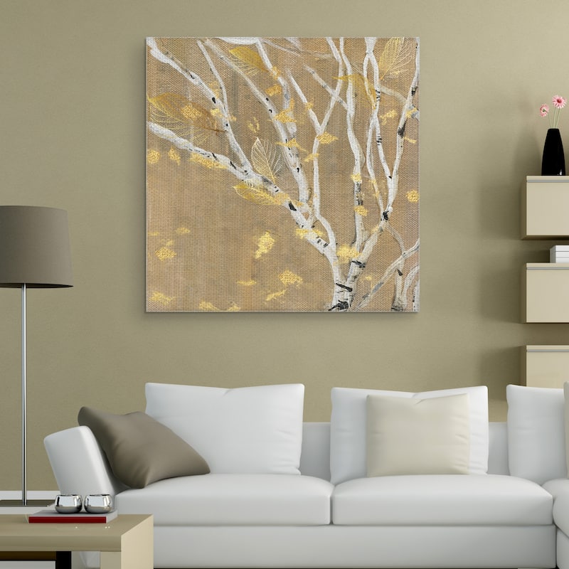 Birch Wood III by Susan Jill Canvas Art Print