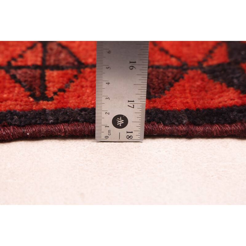 ECARPETGALLERY Hand-knotted Melis Vintage Light Red Wool Rug - 5'9 x 6'8