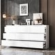 preview thumbnail 2 of 65, 63"W 9 Drawer Dresser Accent Dresser for Living Room Bedroom Chest