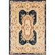 preview thumbnail 31 of 36, SAFAVIEH Handmade Empire Shawna Traditional Oriental Wool Rug 4' x 6' - Ivory/Light Blue