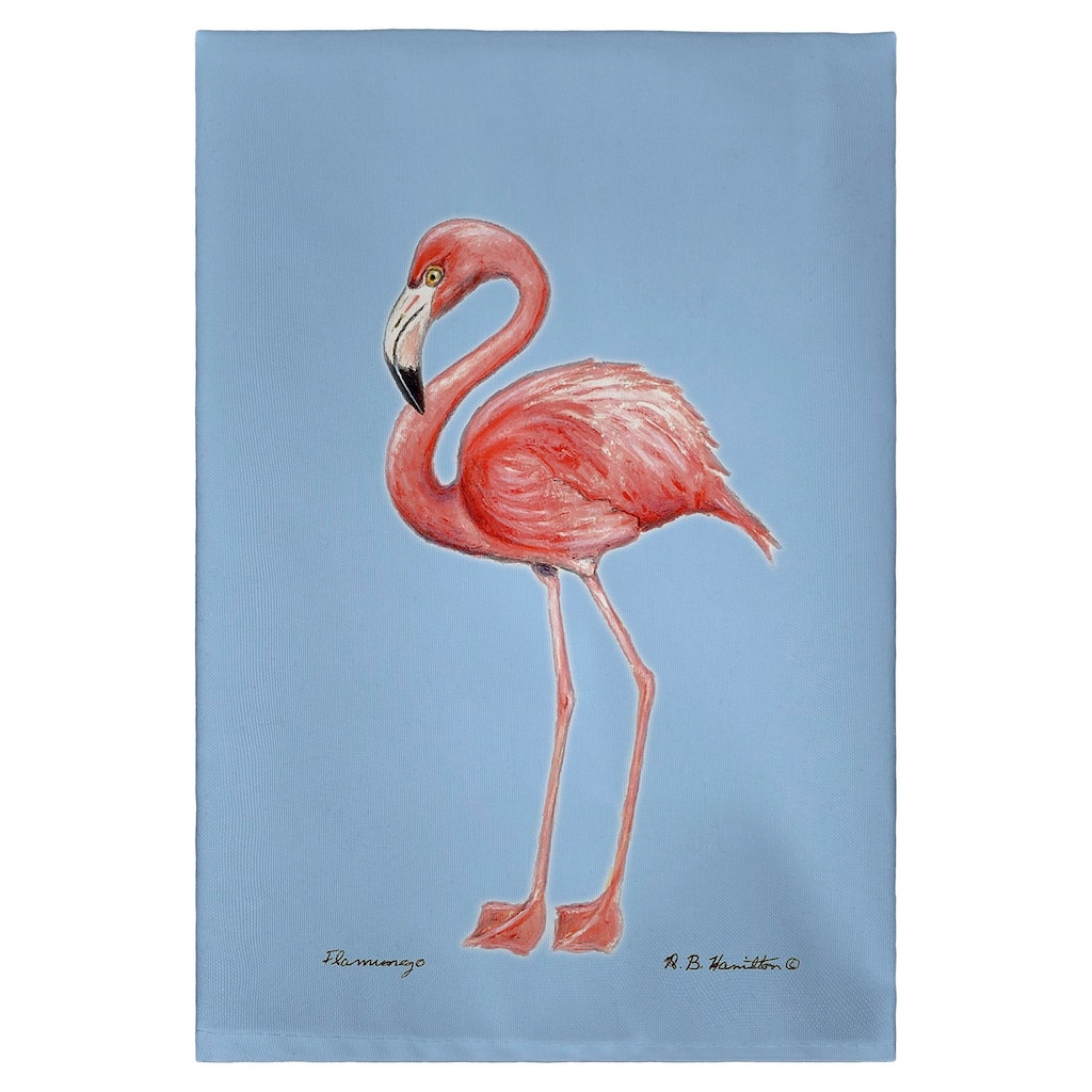 Flamingos - Tiled Guest Towel - 20x20