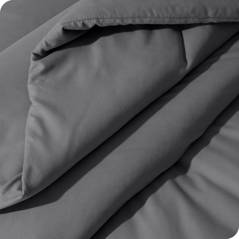 Bare Home Down Alternative Track Stitch Comforter Set