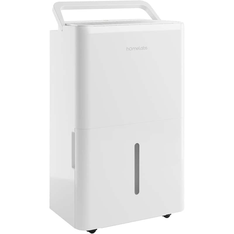 hOmeLabs 32 Pint Wi-Fi Dehumidifier for up to 4,500 Sq Ft Rooms (MAX 80 Pint at 95°F, 90% RH) - Moisture Removal, Auto Shut-Off
