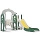preview thumbnail 38 of 65, 5 in 1 Toddler Slide and Swing Set - Indoor & Outdoor Kids Playground Climber with Telescope - 71.6'' L x 56.3'' W x 45.2'' H