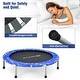 preview thumbnail 5 of 10, Costway 36'' Kids Trampoline Rebounder W/Full Covered Handrail & Pad