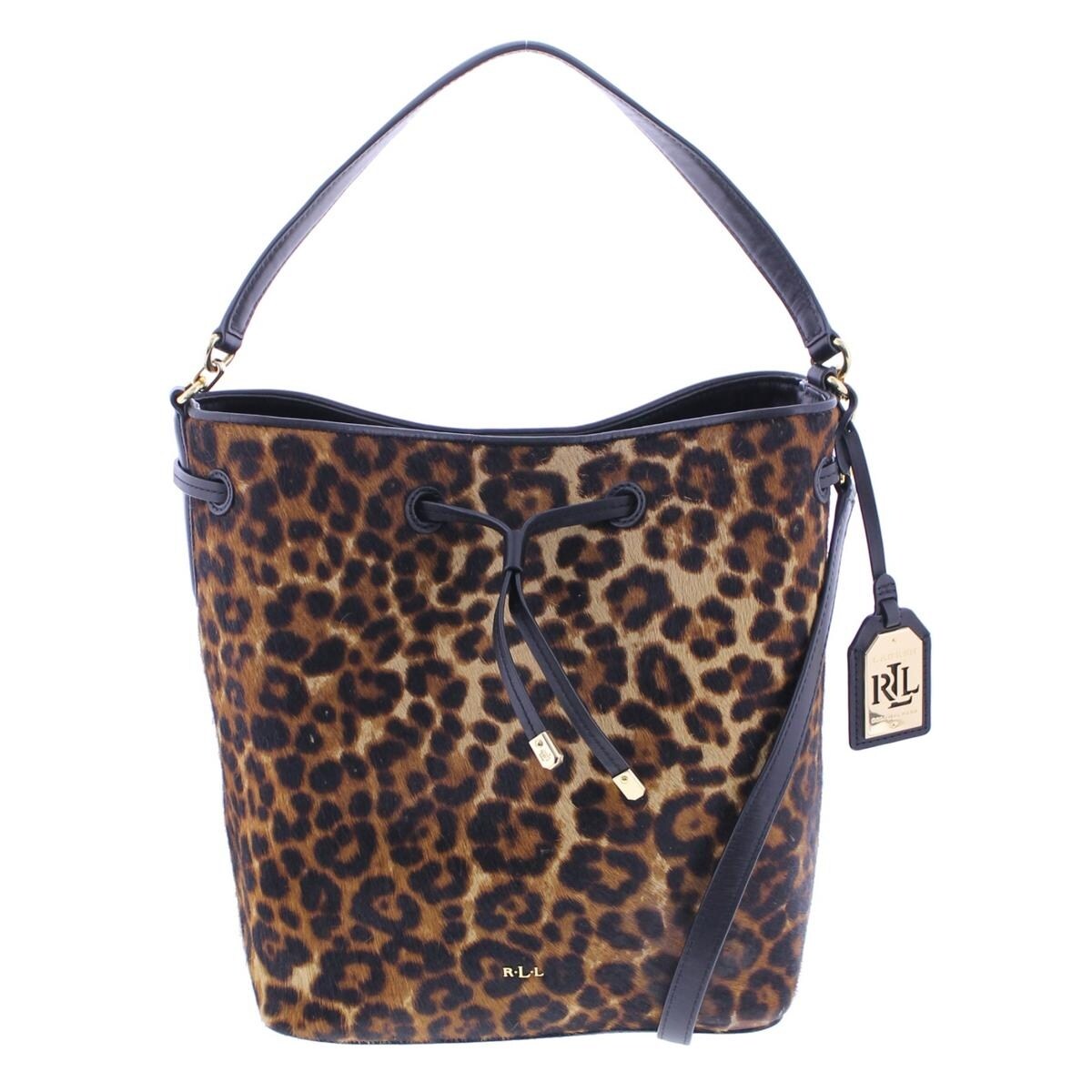 ralph lauren leopard bag