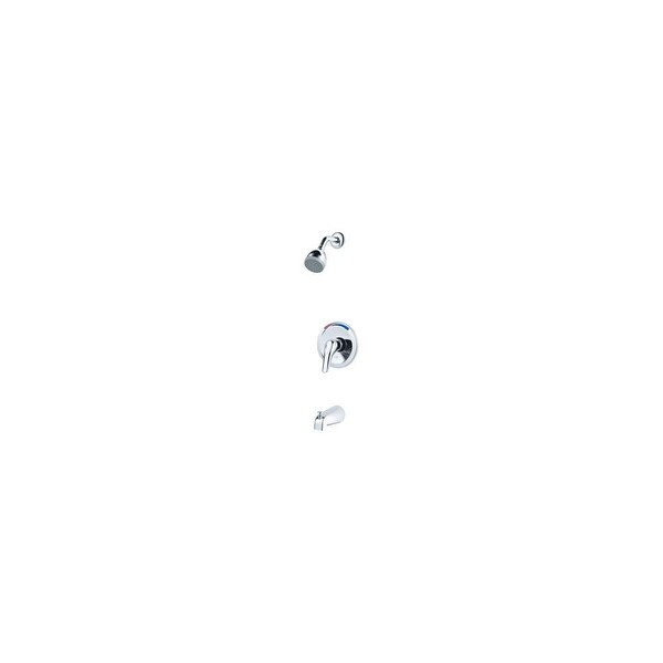 Pfister LG89-030 Pfirst Series Tub and Shower Trim Package with Single Function Shower Head and EZ Clean