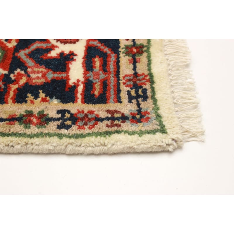 ECARPETGALLERY Hand-knotted Serapi Heritage Cream Wool Rug - 4'10 x 7'10
