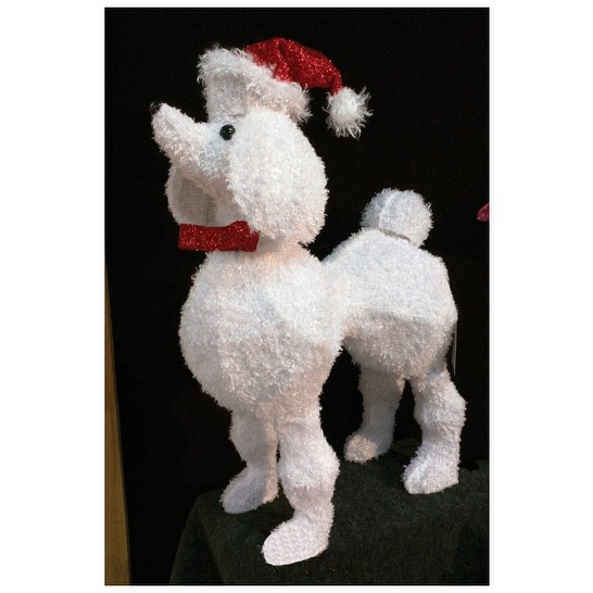 puleo 218 de6055c 3d poodle christmas decoration metal frame white 26 - Metal Frame Christmas Decorations puleo 218 de6055c 3d poodle christmas decoration metal frame white 26 - Metal Frame Christmas Decorations