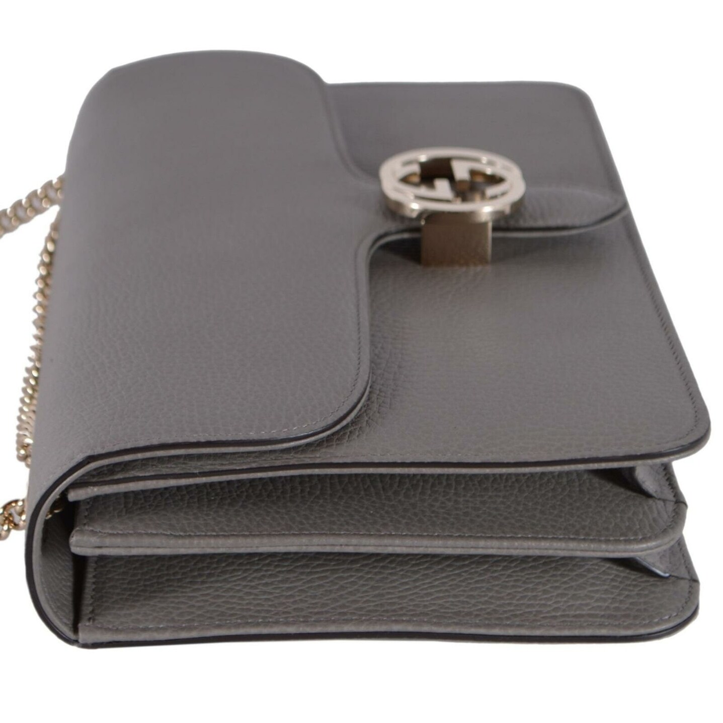 grey purse