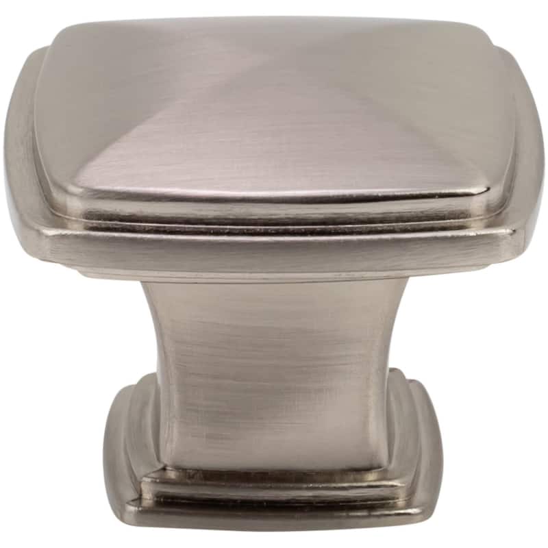 DesignPerfect DPA-S77K Transitional 1-3/16" Beveled Pyramid Cabinet - Brushed Satin Nickel