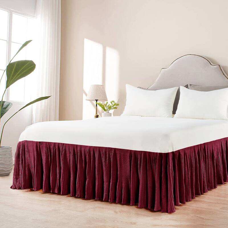 Serenta Pleated Bedskirt 18" Drop