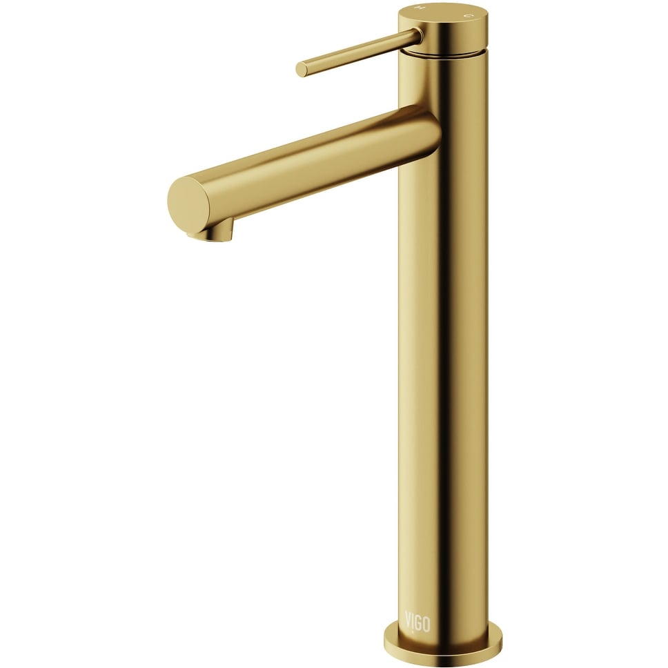Vigo VG03037 Jewel 1.2 GPM 11" Single Handle Single Hole Vessel