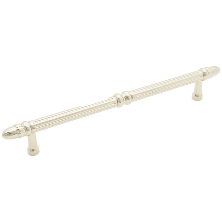 RK International PH 4861 Petal 12" Center to Center Solid Metal - Polished Nickel