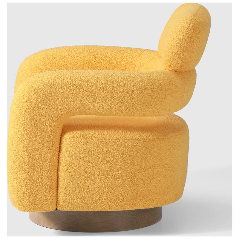 Bayville 29" Wide Sherpa Swivel Chair (Set of 2)