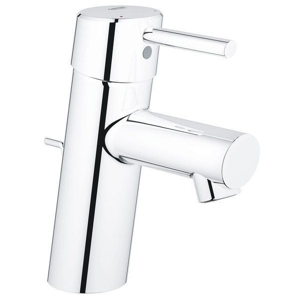 Grohe 34 270 A Concetto 1.2 GPM Single Handle Single Hole Bathroom Faucet with SilkMove Ceramic Disc Cartridge