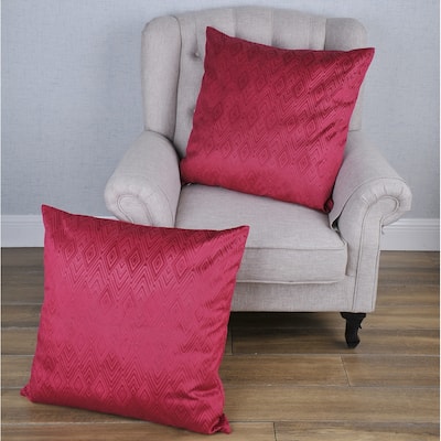 Tonopah Ikat Velvet Throw Pillow Cover Set, NO INSERT