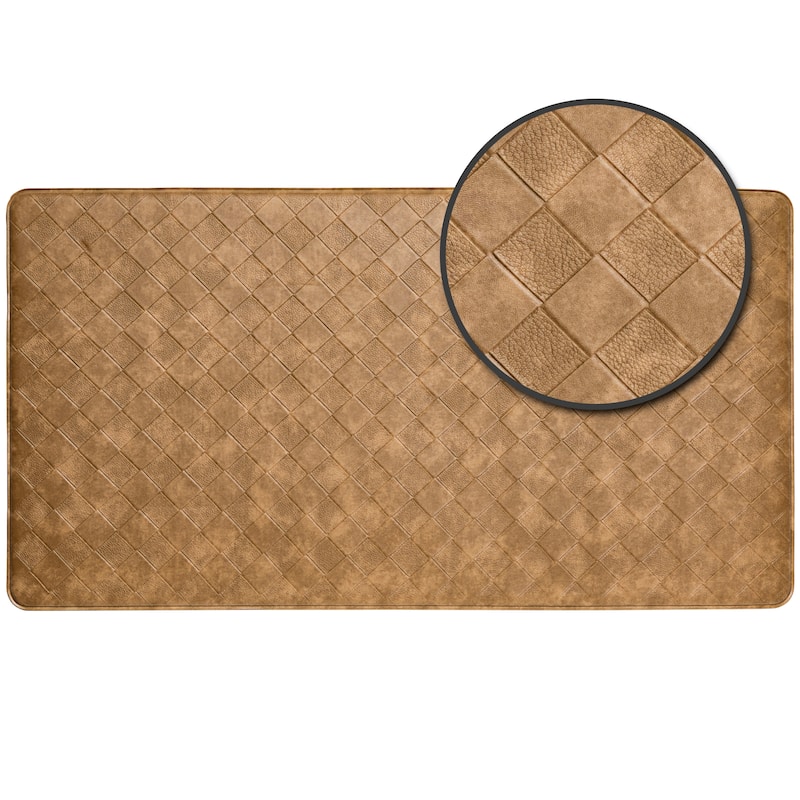 Home Dynamix Trenton Solace Traditional Diamond Textured Kitchen Mat