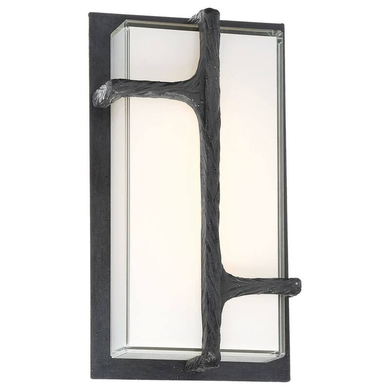 Kovacs Sirato Single Light 11-1/4" High Integrated LED Outdoor Wall - Spanish Iron
