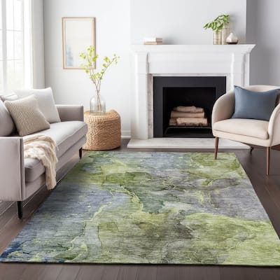 Premium Washable Super Soft Abstract Marble Mayfield Rug