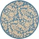 SAFAVIEH Courtyard Bettylou Indoor/ Outdoor Damask Area Rug