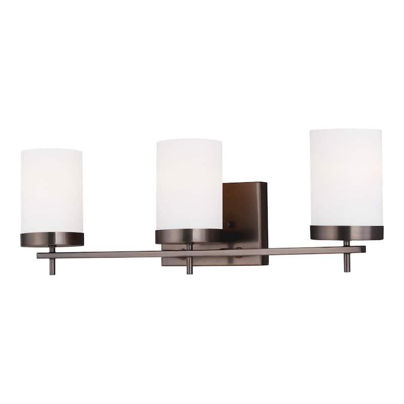 James Allan Fieldon 3 Light 24" Wide Vanity Light - Brushed Oil Rubbed Bronze